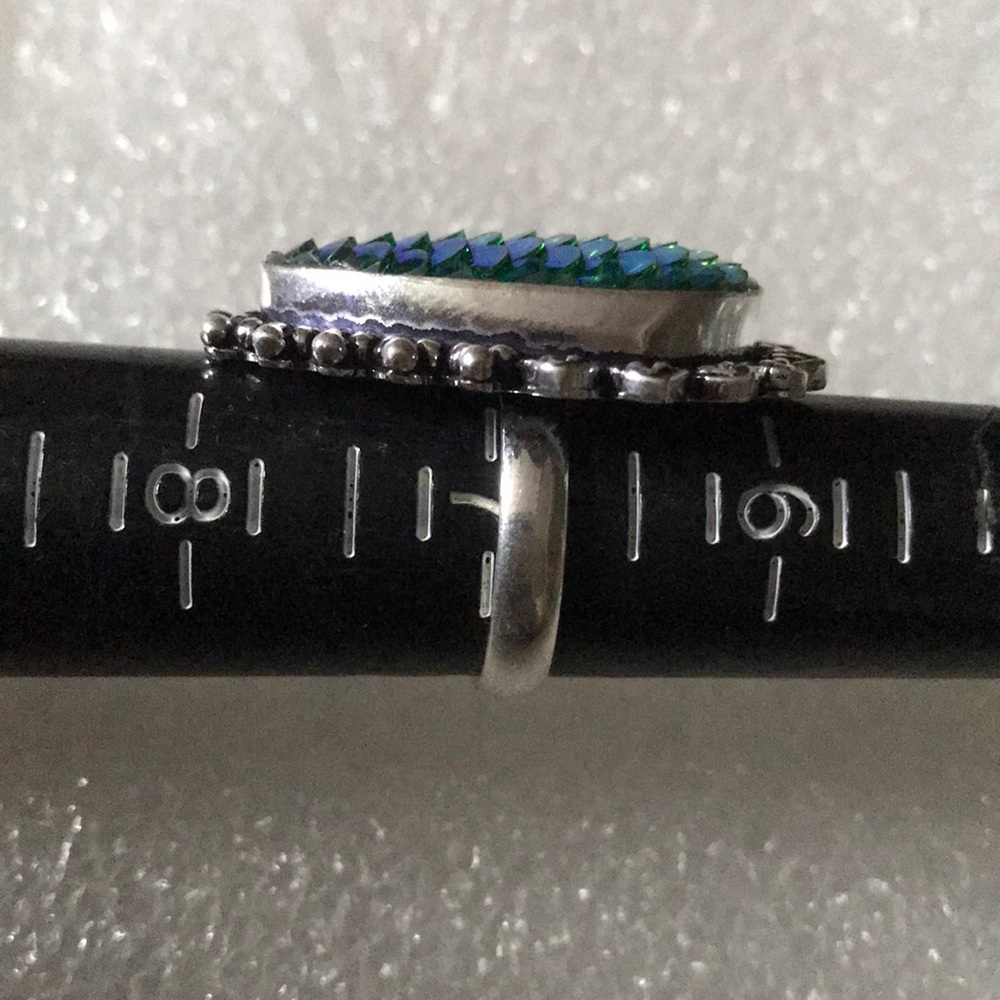925 gem ring - Picture 4 of 4